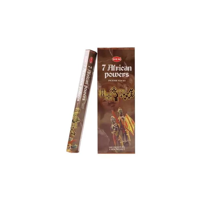 HEM Wierook – 7 African Powers – Slof (6 pakjes/120 stokjes)
