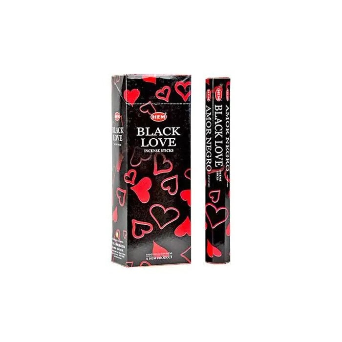 HEM Wierook – Black Love – Slof (6 pakjes/120 stokjes)