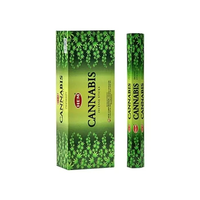 HEM Wierook – Cannabis – Slof (6 pakjes/120 stokjes)