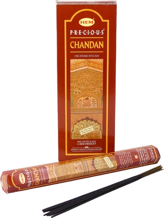 HEM Wierook – Precious Chandan – Slof (6 pakjes/120 stokjes)