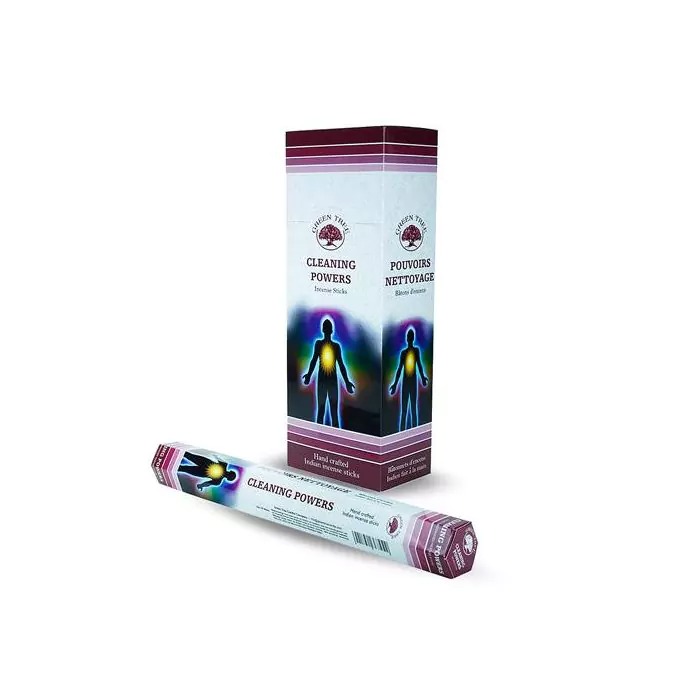 Green Tree Wierook - Cleaning Powers - Slof (6 pakjes/120 stokjes)