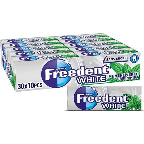 Freedent White Green mint - kauwgom 30 pakjes