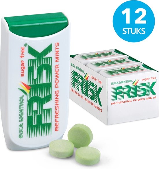 Frisk | Euca Menthol | Green (12 stuks)