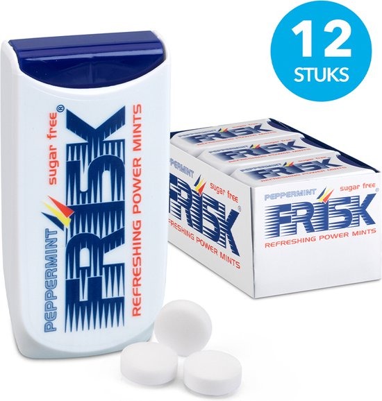 Frisk | Peppermint | Blauw (12 stuks)