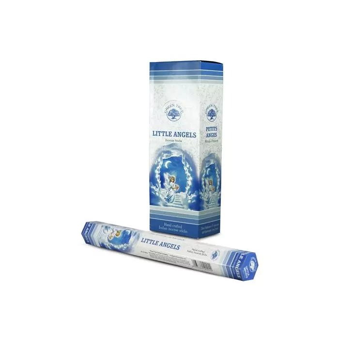 Green Tree Wierook – Little Angels – Slof (6 pakjes/120 stokjes)