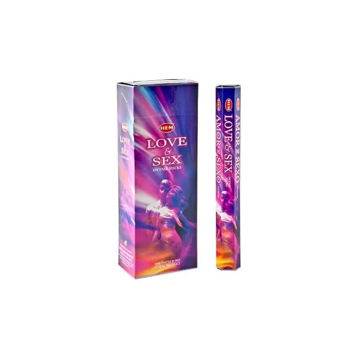 HEM Wierook – Love & Sex – Slof (6 pakjes/120 stokjes)