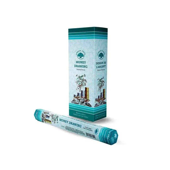 Green Tree Wierook - Money Drawing - Slof (6 pakjes/120 stokjes)