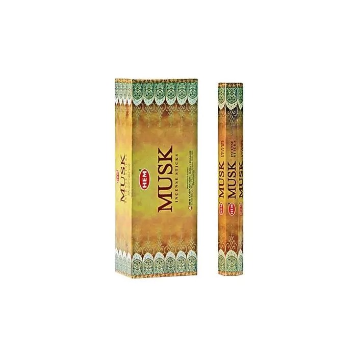 HEM Wierook – Musk – Slof (6 pakjes/120 stokjes)