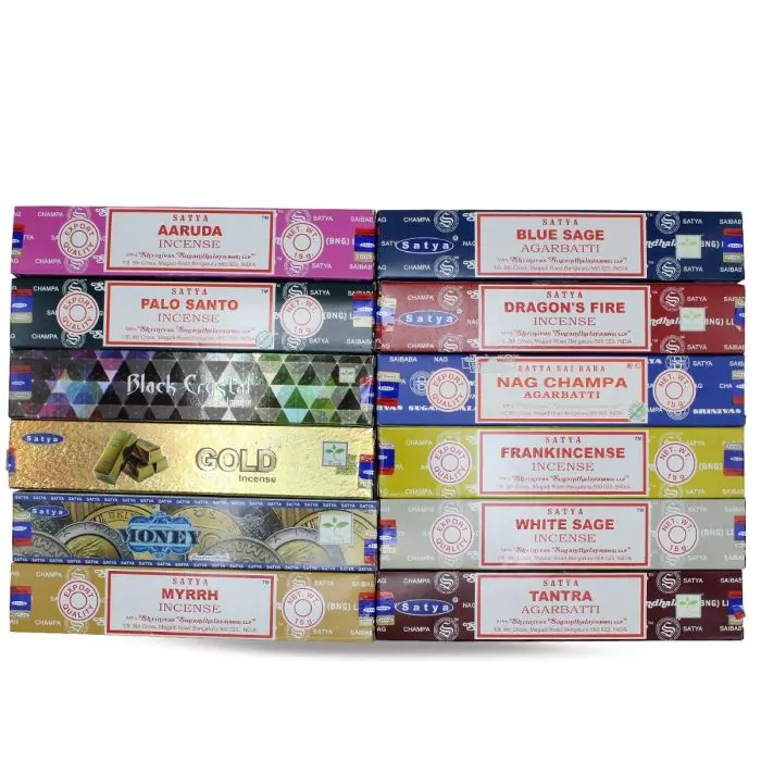 Satya Assortiment Pack 4 Wierook (12 boxes) 15 grams - Image 2