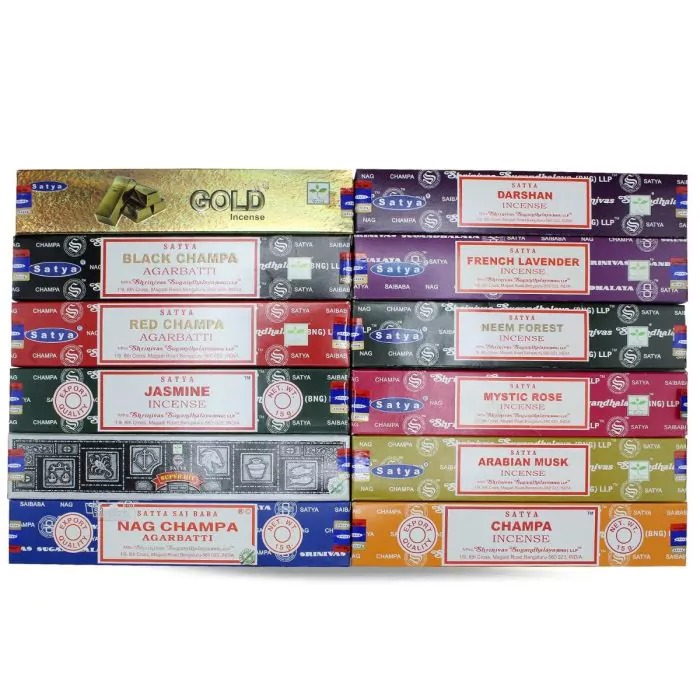 Satya Assortiment Pack 6 Wierook (12 boxes) 15 grams - Image 2