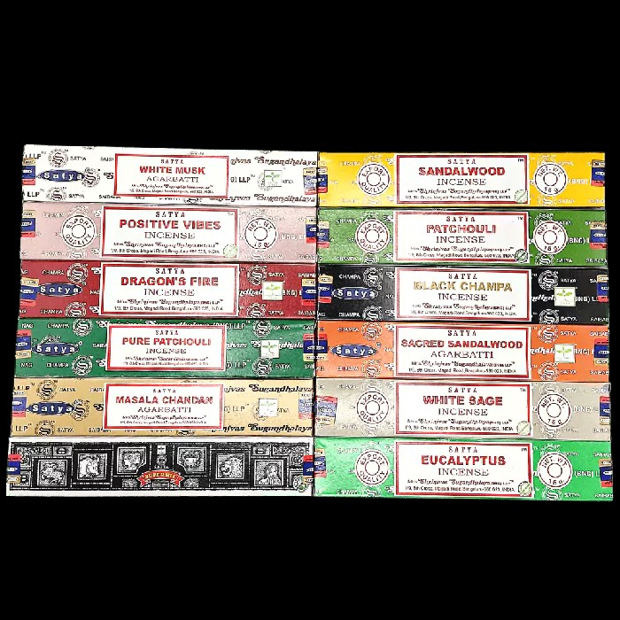 Satya Assortiment Pack 7 Wierook (12 boxes) 15 grams - Image 2