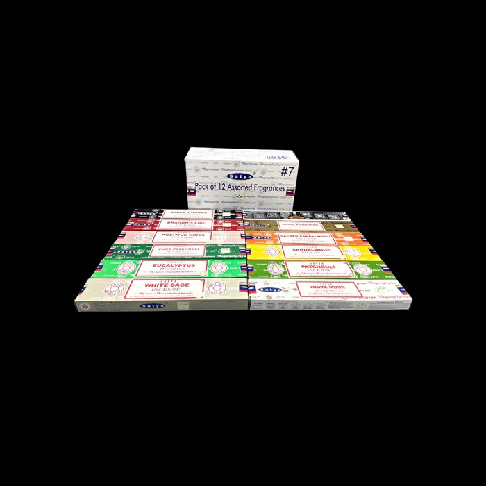 Satya Assortiment Pack 7 Wierook (12 boxes) 15 grams - Image 3
