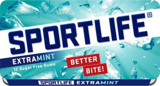 Sportlife | Extra Mint | 48 pakjes x 18 gram