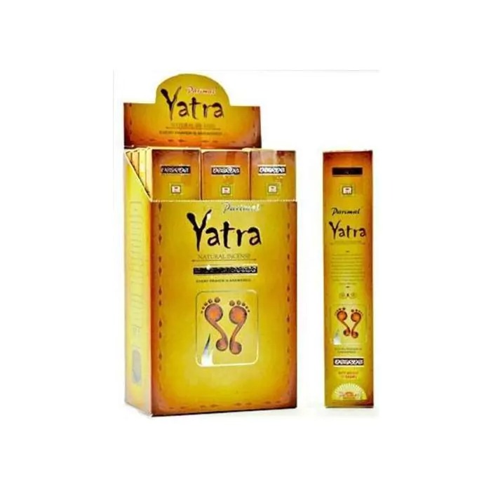 PARIMAL Yatra - Natuurlijke Wierook - Slof / Voordeelbox - 12 pakjes á 17 gram