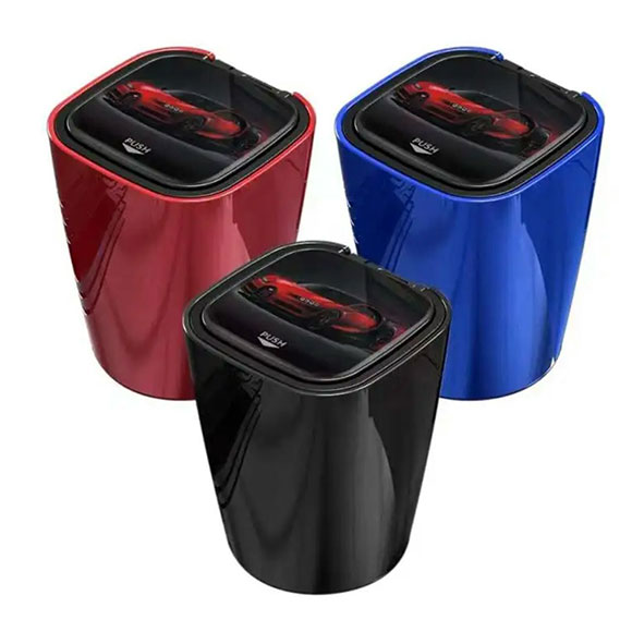 Auto Asbak + LED Light - Geurbestendig - Vlambestendig - Car Ashtray