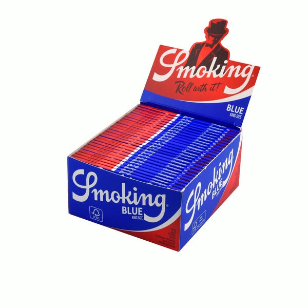 Smoking king size Blue– Display (50-stuks)