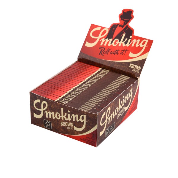 Smoking king size Brown – Display (50-stuks)